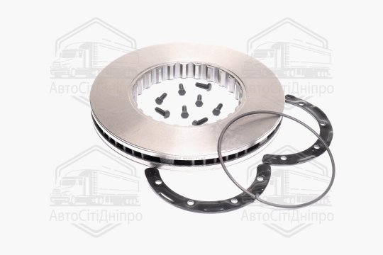 Диск гальмівний STANDARD 410х45х45 RVI PREMIUM 2, VOLVO FH12, FH16, FM12  (RIDER)