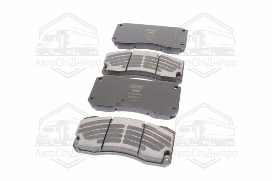 Колодка тормозная дисковая (комплект на ось) RVI MAGNUM линейка TWIN (RIDER)