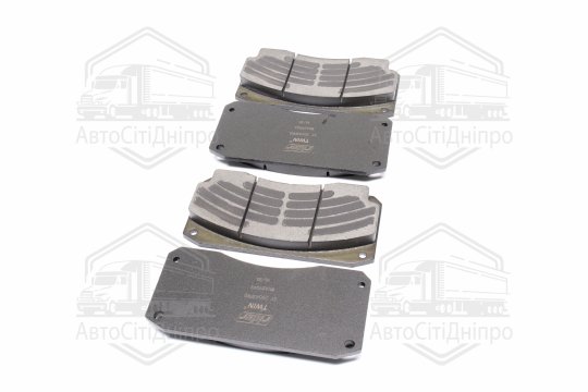 Колодка тормозная дисковая (комплект на ось) RVI MAGNUM линейка TWIN (RIDER)