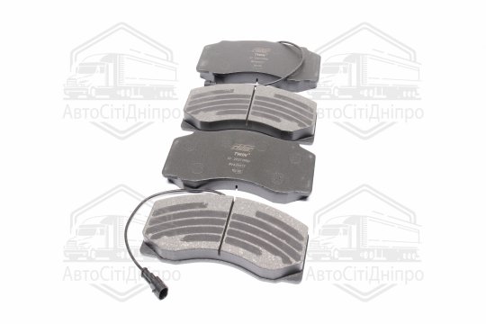 Колодка гальмівна дискова (комплект на вісь) лінійка TWIN (RIDER)