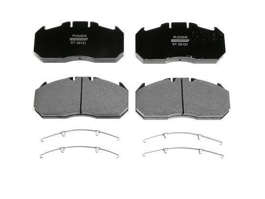 Колодка гальмівна дискова (комплект на вісь) лінійка TWIN (RIDER)