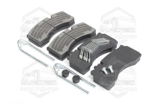 Колодка гальмівна дискова (комплект на вісь) лінійка TWIN (RIDER)