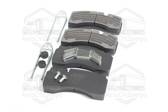 Колодка гальмівна дискова (комплект на вісь) лінійка TWIN (RIDER)