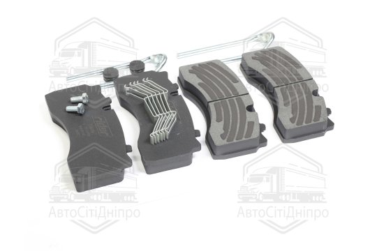 Колодка гальмівна дискова (комплект на вісь) лінійка TWIN (RIDER)