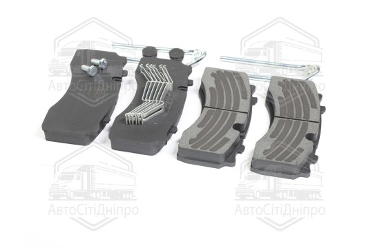 Колодка гальмівна дискова (комплект на вісь) лінійка TWIN (RIDER)