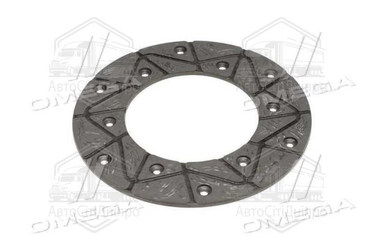 Накладка диска гальмівного МТЗ 50,80,82 (свердлена) Professional (RIDER)