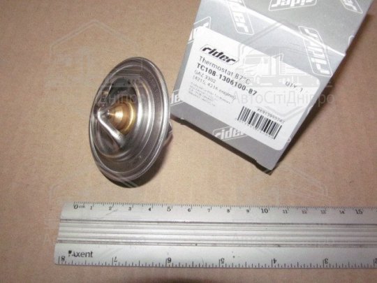 Термостат ГАЗ-3302 с дв. 4215, 4216, 87 град. (RIDER)