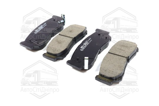 Колодка гальм. диск. HYUNDAI H-1, SANTA FE задн. (вир-во SANGSIN)