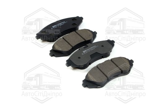 Колодка гальм. диск. DAEWOO LANOS 1.6 16V, NUBIRA передн. (вир-во SPEEDMATE, Korea)