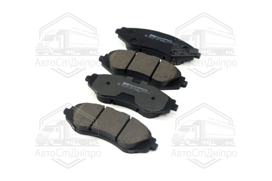 Колодка гальм. диск. DAEWOO LANOS 1.6 16V, NUBIRA передн. (вир-во SPEEDMATE, Korea)