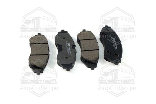 Колодка гальм. диск. DAEWOO LANOS 1.6 16V, NUBIRA передн. (вир-во SPEEDMATE, Korea)