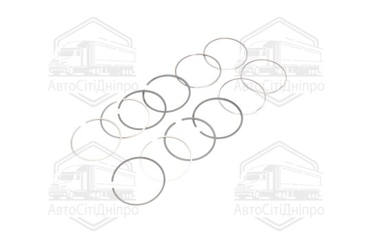 Кільця поршневі компл. на 4 поршні VAG 82,50 1.8/2.0 TFSi (1.2/1.2/2) (вир-во SM)