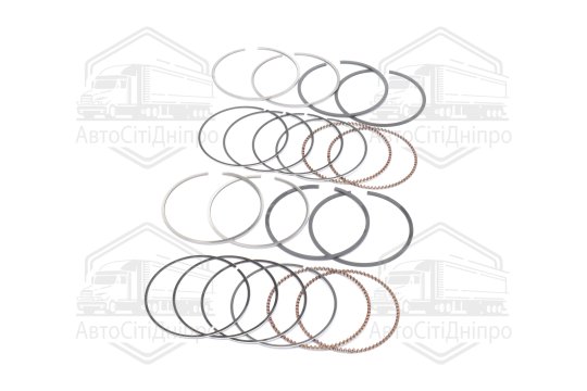 Кільця поршневі компл. на 4 поршні VAG 76,50 1,2 x 1,5 x 2,5 mm (вир-во SM)