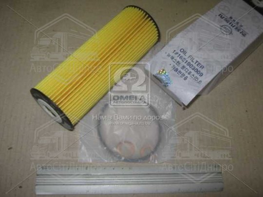 Фільтр масляний двигуна (картридж) Rodius, Kyron, Actyon (Sports 2012), Rexton (вир-во SsangYong)