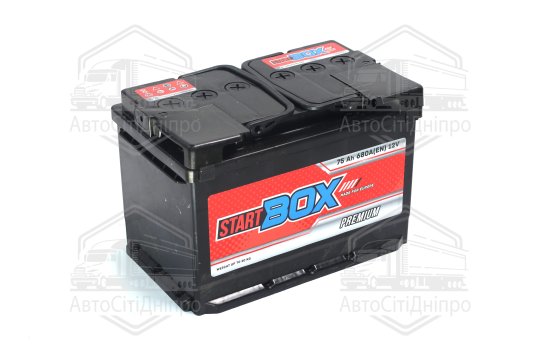 Акумулятор 75Ah-12v StartBOX Premium (276x175x190),L,EN680
