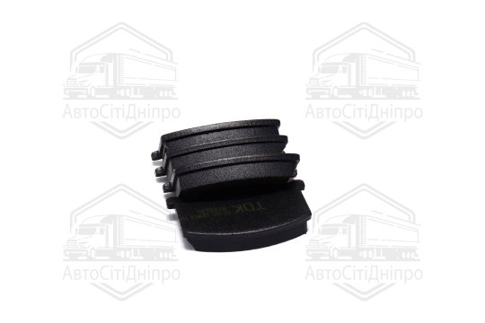 Колодка гальм. ЗАЗ 1102 перед. (компл. 4шт.) TDK (вир-во FriCo)
