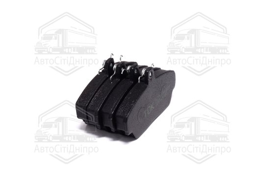 Колодка гальм. ГАЗ 3302 перед. (компл. 4шт.) TDK (вир-во FriCo)