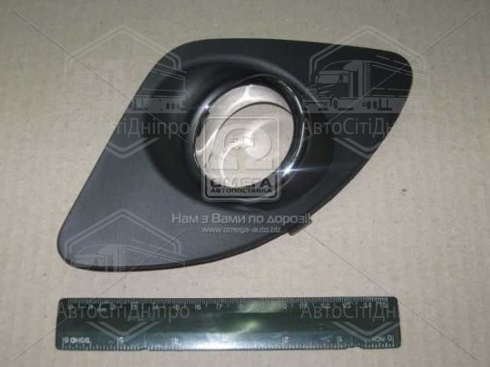 Решітка бамп. лів. +отв п/тум KIA CEED (вир-во TEMPEST)