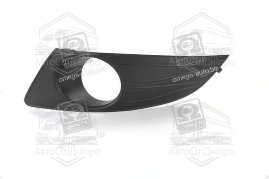 Решітка бамп. лів. RENAULT LOGAN 09- (вир-во TEMPEST)