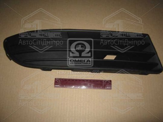 Решітка бамп. пра. VW POLO 6 05- (вир-во TEMPEST)