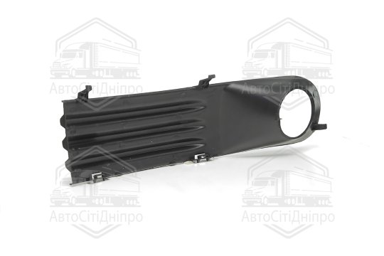 Решітка бамп. пер. лів. +отв. чорн. VW T5. 03-09 (TEMPEST)