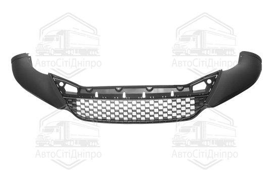 Спойлер бампера пер. VW TIGUAN 11-15 (TEMPEST)