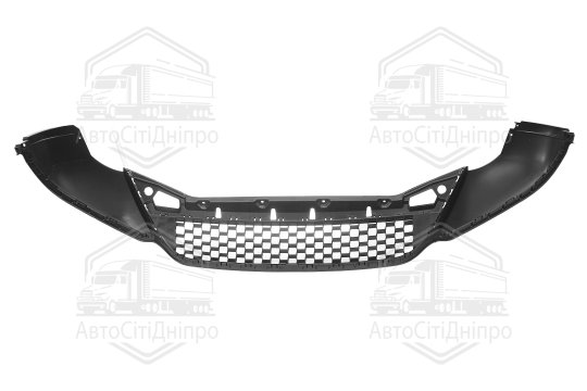 Спойлер бампера пер. VW TIGUAN 11-15 (TEMPEST)