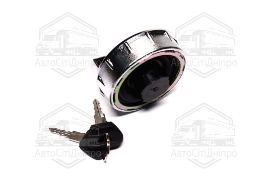 Кришка бака паливного ВАЗ 2101-07, ЗАЗ 1102 ТАВРІЯ (ст.зразка) хром. з ключем (TEMPEST)