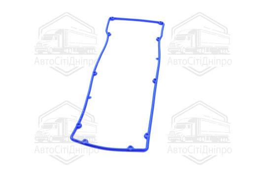 Прокладка кришки клапанів Газель, УАЗ дв.409 Euro-4 (10 отв. синій силікон) (TEMPEST)