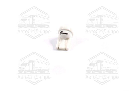 Лампа LED б / ц габарит і панель приладів T10-1SMD (розмір 5050) 24 ТЕПЛА БІЛИЙ <TEMPEST>