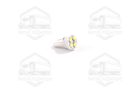 Лампа LED б / ц габарит і панель приладів T10-5 SMD Підстава: W2.1x9,5d 24V WHITE <TEMPEST>