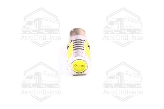 Лампа LED вказівників поворотів і стоп-сигналів 4SMD Мега-LED BA15s 12V WHITE <TEMPEST>