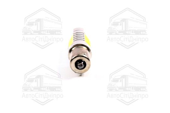 Лампа LED вказівників поворотів і стоп-сигналів 4SMD Мега-LED BA15s 12V WHITE <TEMPEST>