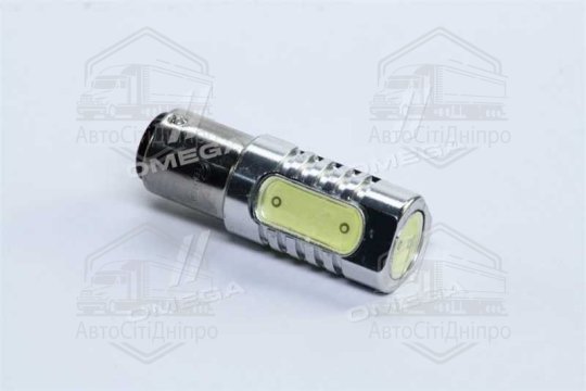 Лампа LED двоконтактний вказівників поворотів і стоп-сигналів 4SMD Мега-LED BAY15d 12V WHITE <TEMPES