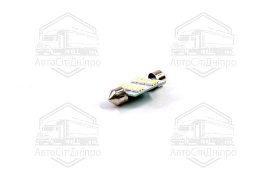 Лампа LED Софітні C5W 24V T11x36-S8.5 (6 SMD size5050) <TEMPEST>