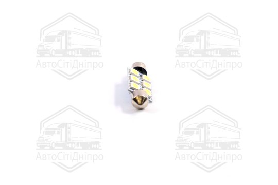 Лампа LED Софітні C5W 24V T11x39-S8.5 (6 SMD size5050) білий <TEMPEST>