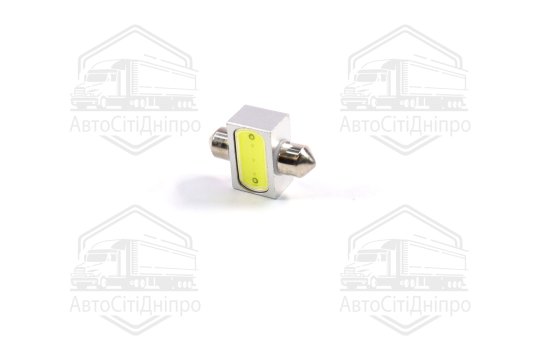 Лампа LED Софітні C5W 12V T11x31-S8.5 1SMDx3chips Мега-LED WHITE <TEMPEST>