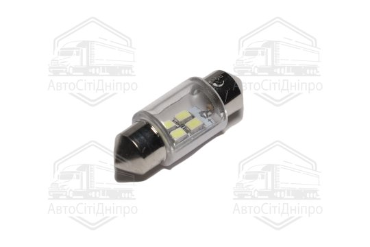 Лампа LED софітна  C5W 12V  T11x31-S8.5 (4 SMD size3528)  WHITE   <TEMPEST>