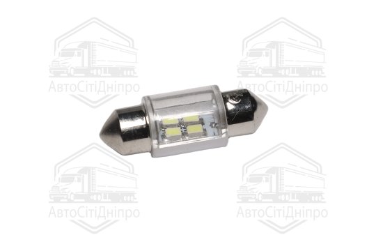 Лампа LED софітна  C5W 12V  T11x31-S8.5 (4 SMD size3528)  WHITE   <TEMPEST>