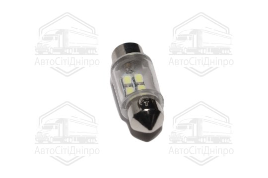 Лампа LED софітна  C5W 12V  T11x31-S8.5 (4 SMD size3528)  WHITE   <TEMPEST>