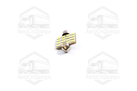 Лампа LED Софітні C5W 12V T11x36-S8.5 (16 SMD 2835) WHITE <TEMPEST>