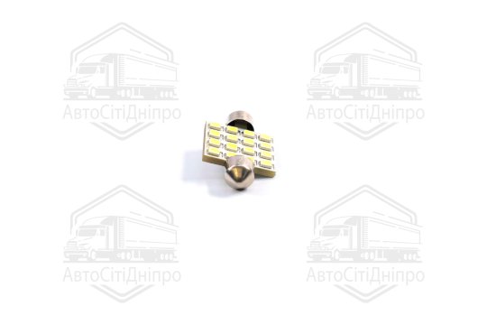 Лампа LED Софітні C5W 12V T11x36-S8.5 (16 SMD 2835) WHITE <TEMPEST>