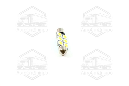 Лампа LED Софітні C5W 12V T11x36-S8.5 (6SMD, розмір 5050) білий <TEMPEST>