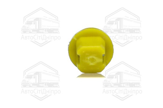 Лампа LED панель приладів, підсвічування кнопок T5B8,5d-02 (1SMD) W1.2W B8.5d 12V жовта <TEMPEST>