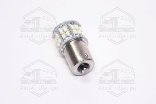 Лампа LED покажчиків поворотів і стоп-сигналів 12V BA15S 50SMD WHITE <TEMPEST>