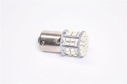 Лампа LED покажчиків поворотів і стоп-сигналів 24V BA15S 50SMD WHITE <TEMPEST>