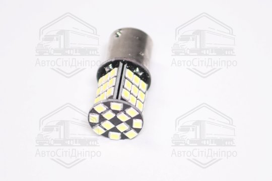 Лампа LED покажчиків поворотів і стоп-сигналів 24V BA15S 48SMD WHITE <TEMPEST>