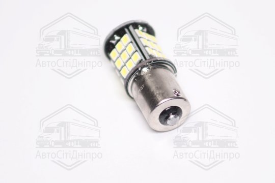 Лампа LED покажчиків поворотів і стоп-сигналів 24V BA15S 48SMD WHITE <TEMPEST>
