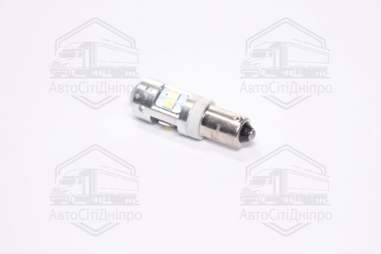 Лампа LED  габарит, панель приладів, 24V T4W (BA9S) 8SMD CANBUS WHITE <TEMPEST>