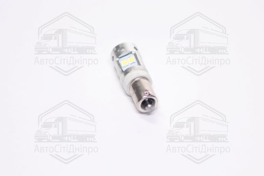Лампа LED  габарит, панель приладів, 24V T4W (BA9S) 8SMD CANBUS WHITE <TEMPEST>